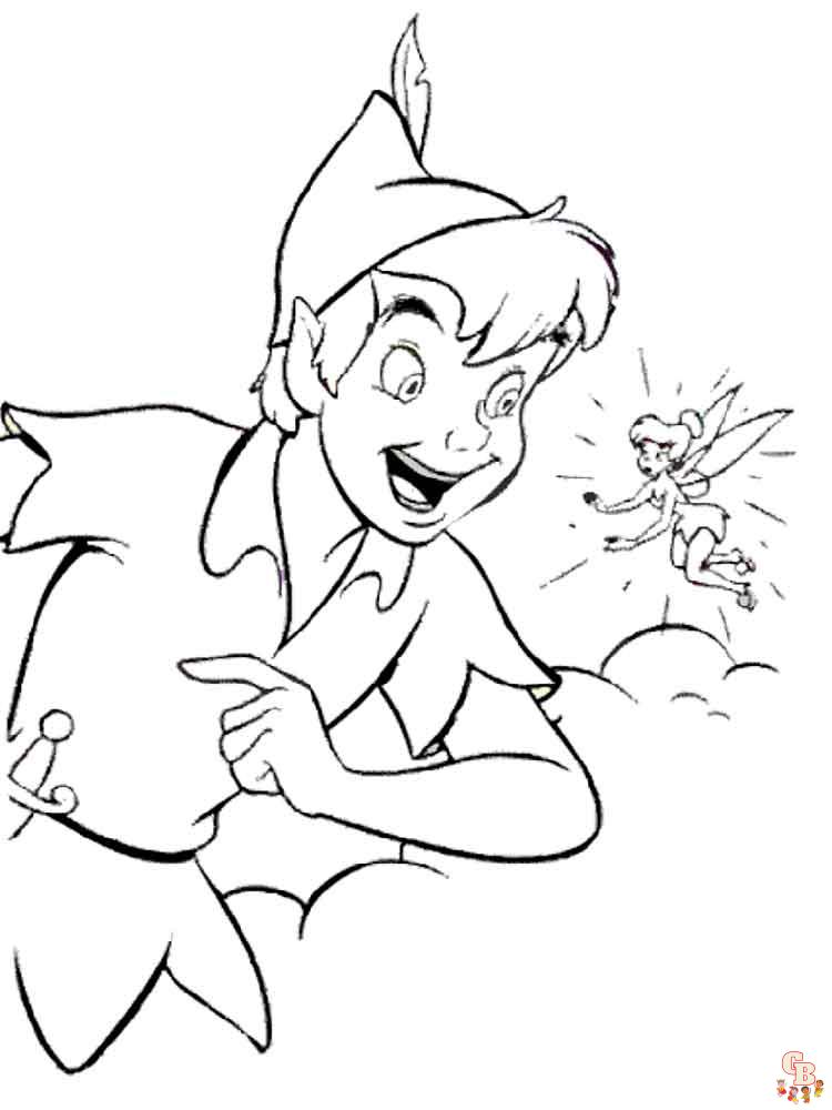 Coloriage Peter Pan