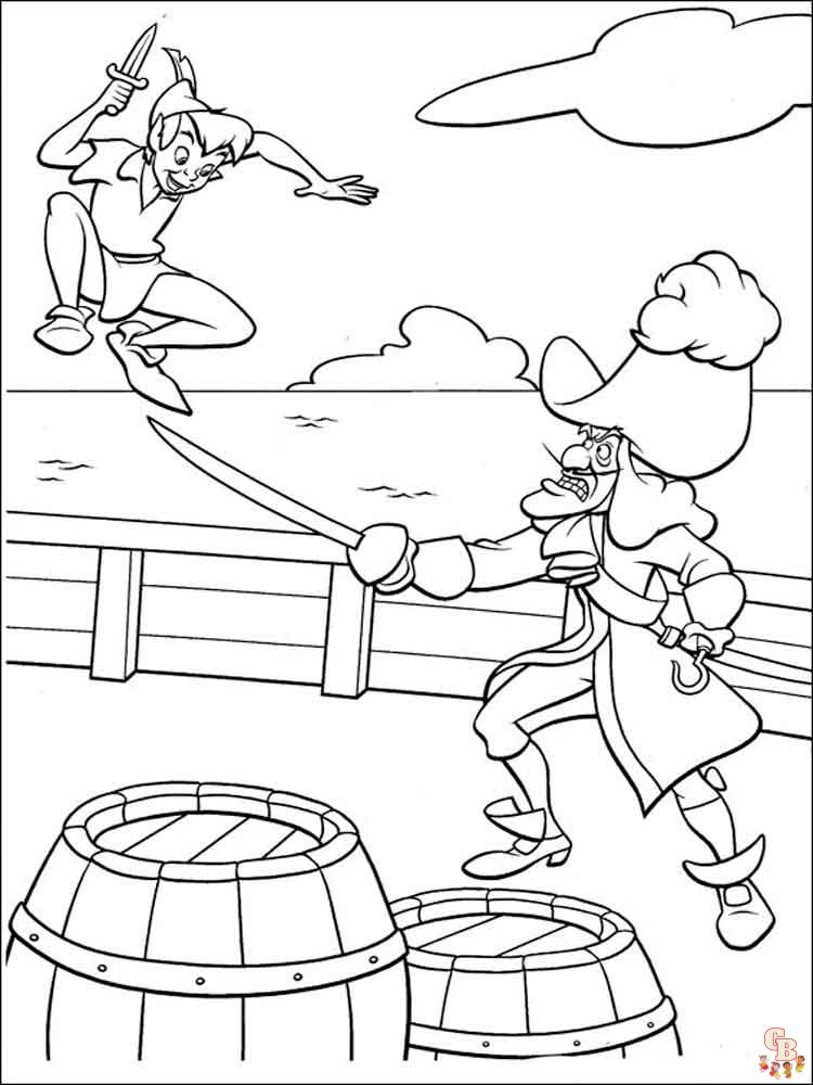 Coloriage Peter Pan