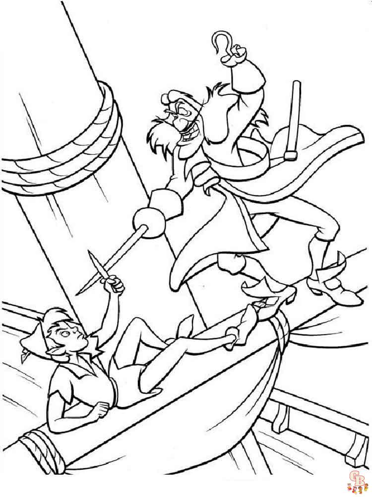 Coloriage Peter Pan