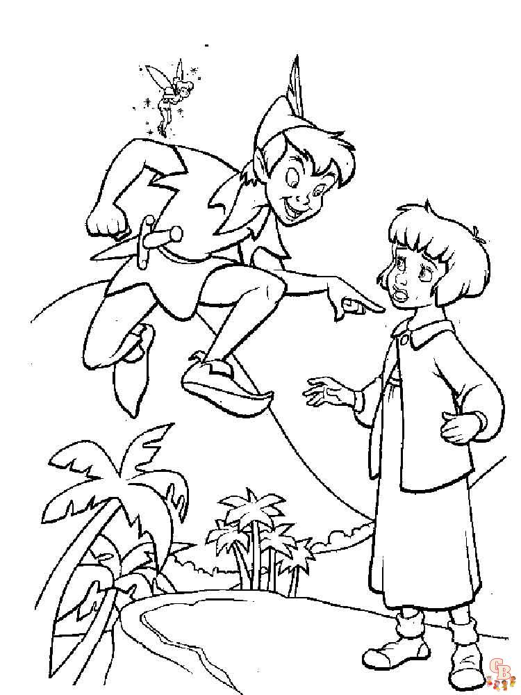 Coloriage Peter Pan