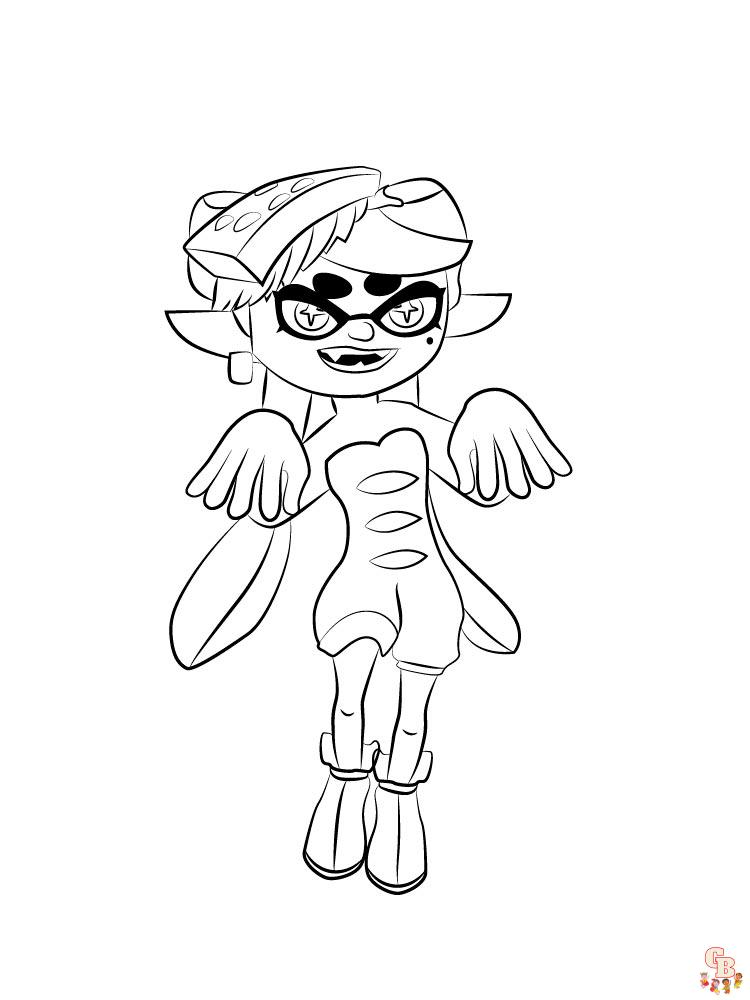 Coloriage Splatoon