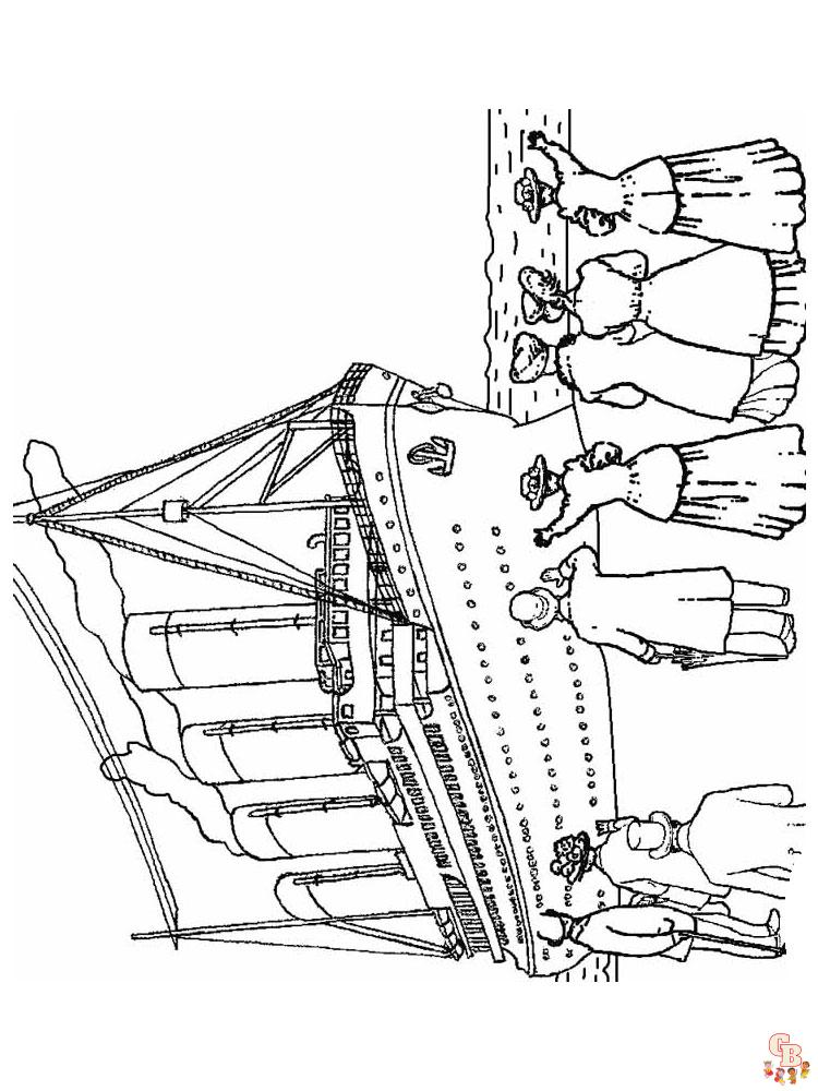 Coloriage Titanic