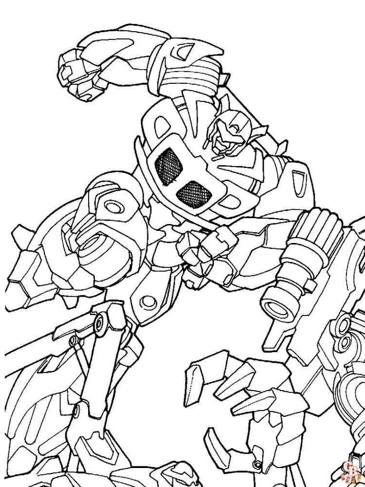 Coloriage Transformers