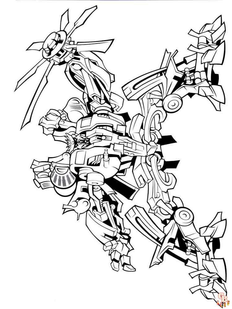 Coloriage Transformers