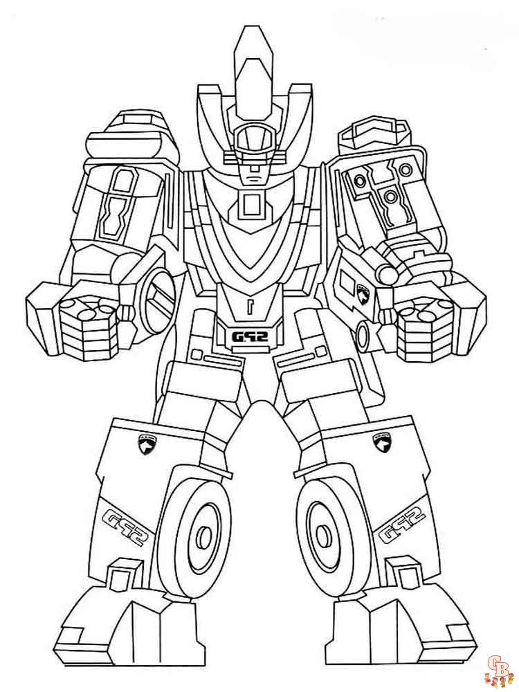 Coloriage Transformers