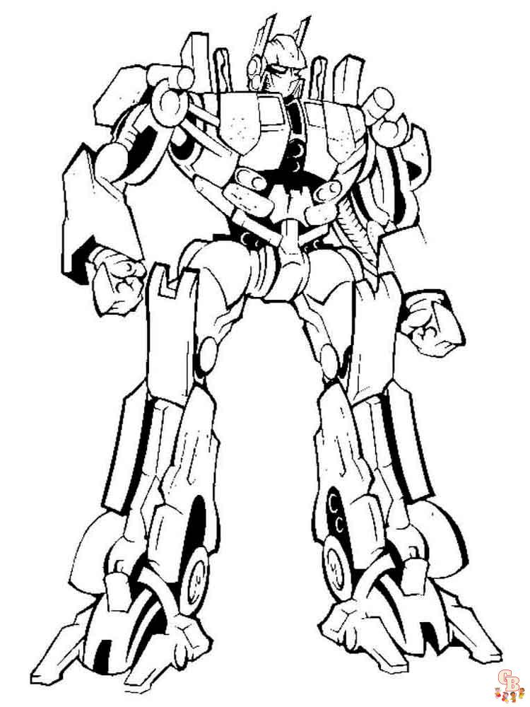 Coloriage Transformers