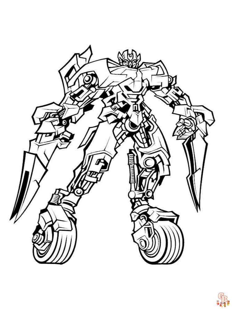 Coloriage Transformers