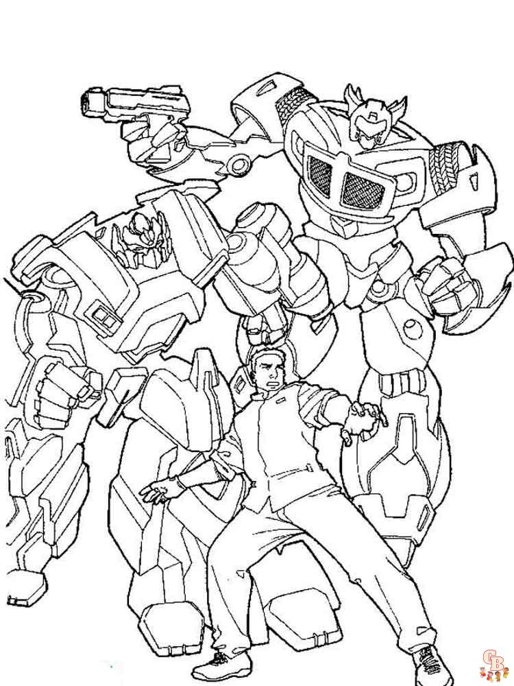 Coloriage Transformers