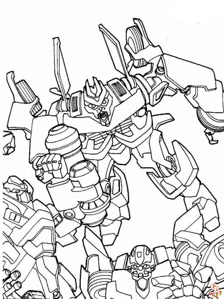 Coloriage Transformers