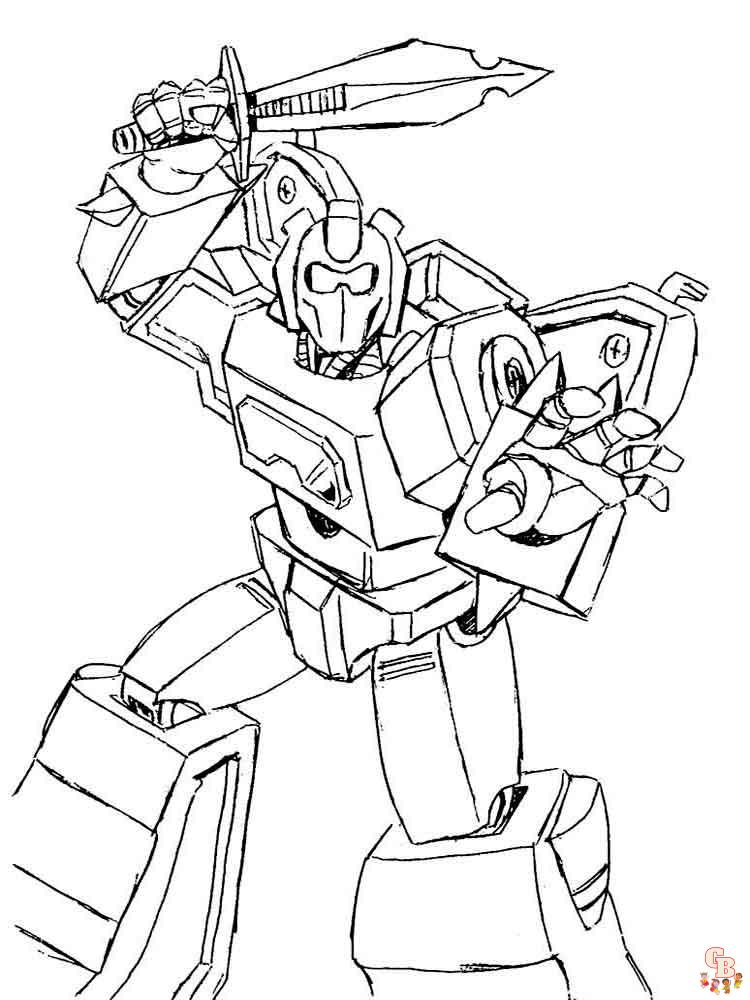 Coloriage Transformers