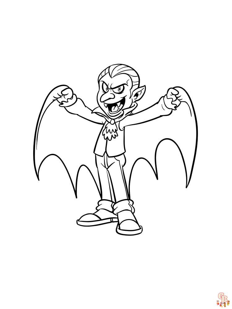 Coloriage Vampire