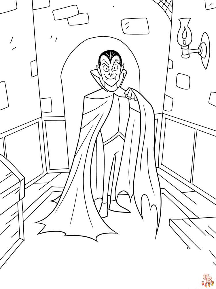 Coloriage Vampire