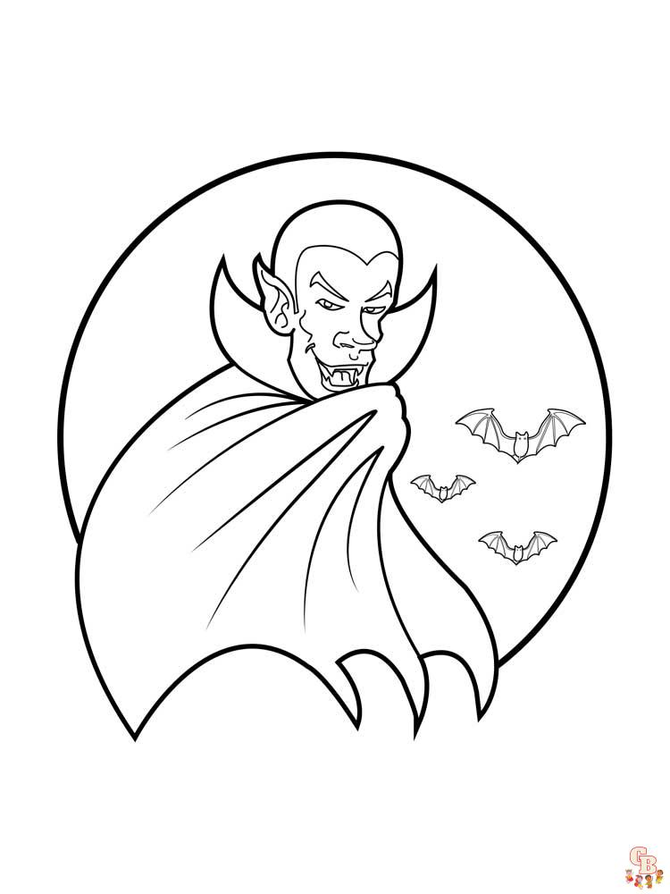 Coloriage Vampire