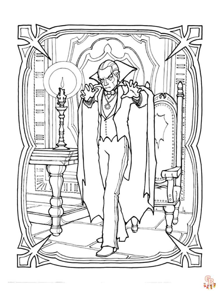 Coloriage Vampire