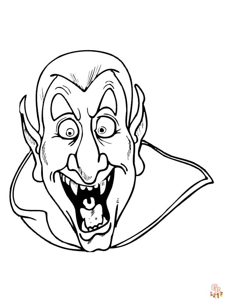 Coloriage Vampire