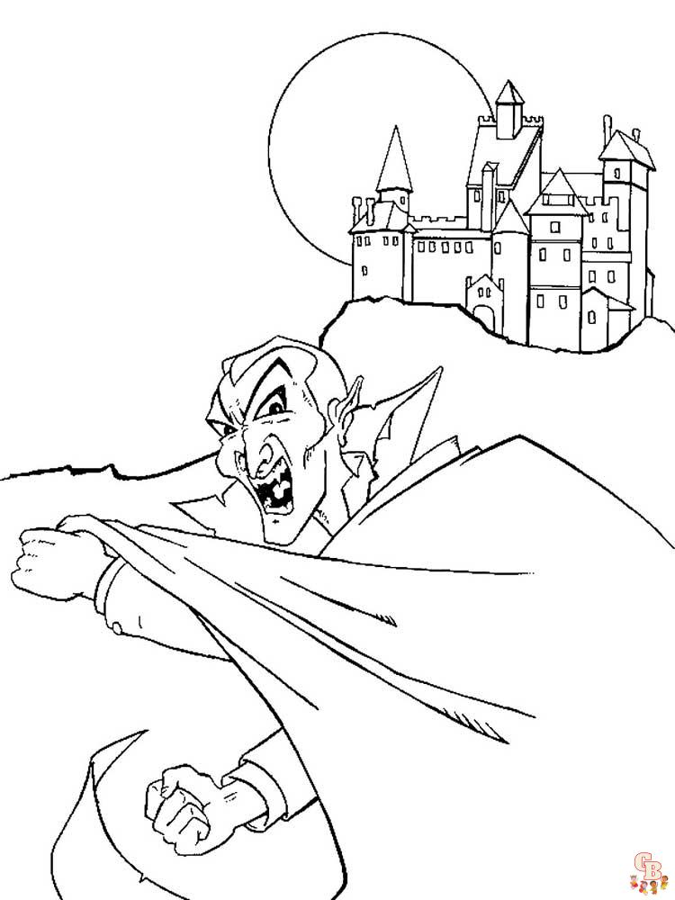 Coloriage Vampire