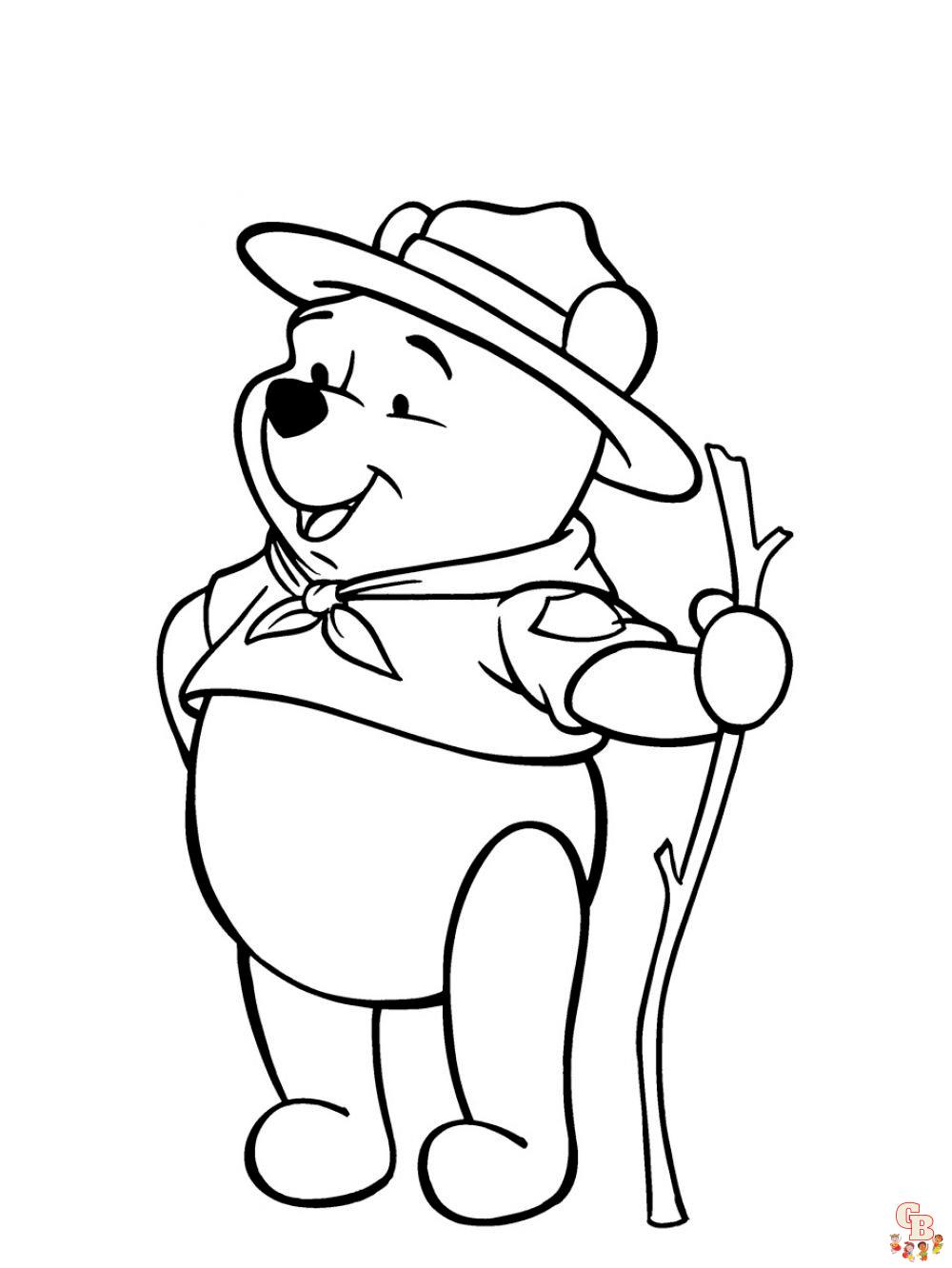 Coloriage Winnie lOurson