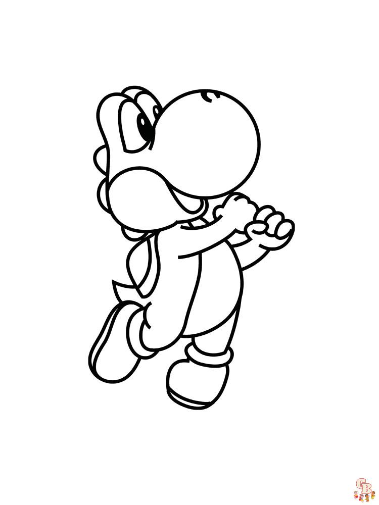 Coloriage Yoshi