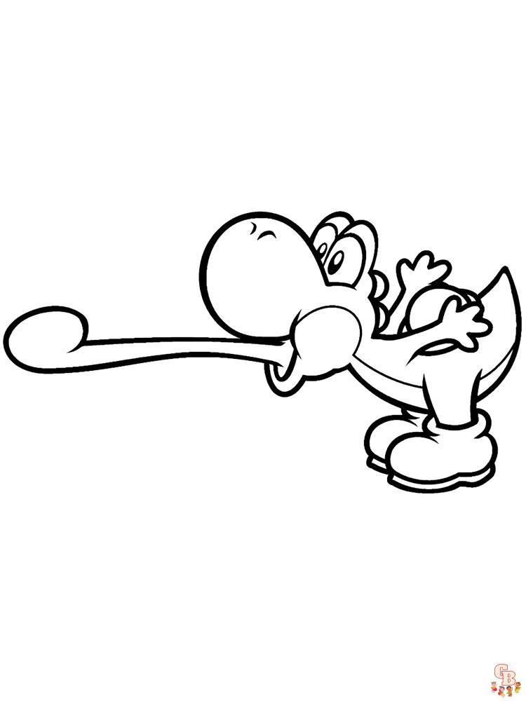 Coloriage Yoshi