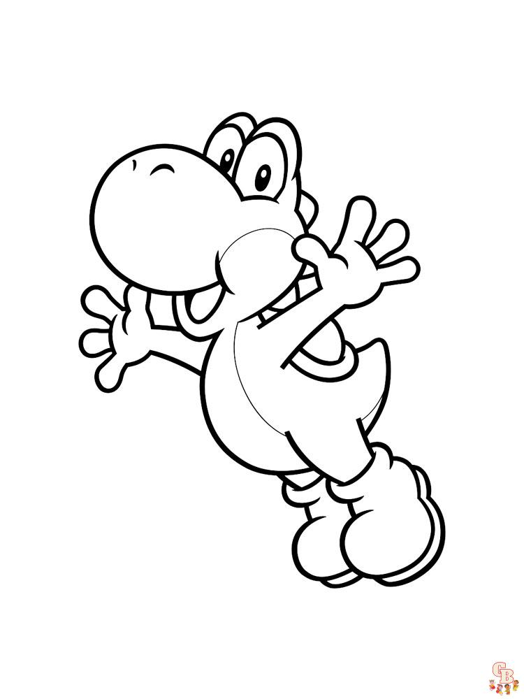 Coloriage Yoshi