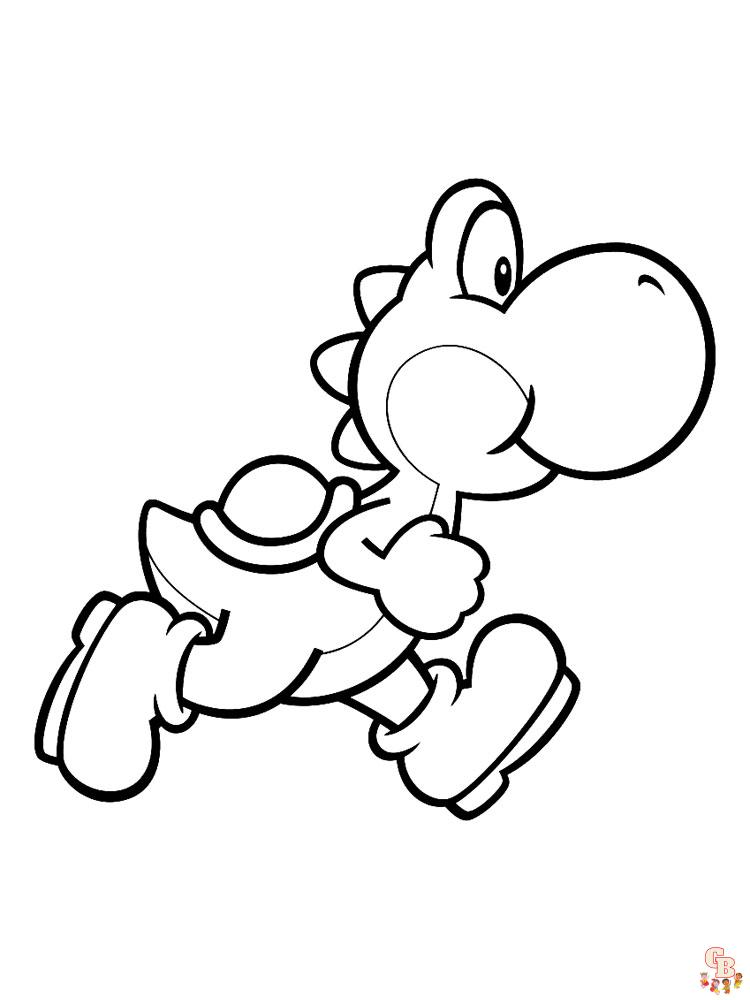 Coloriage Yoshi