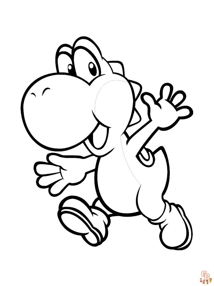 Coloriage Yoshi