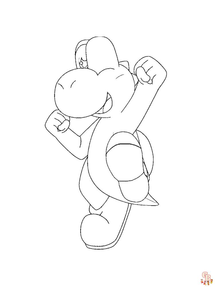 Coloriage Yoshi