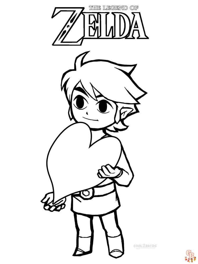 Coloriage Zelda