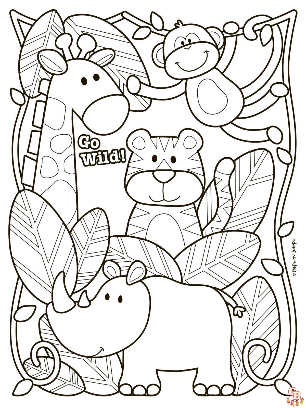 Coloriage Zoo