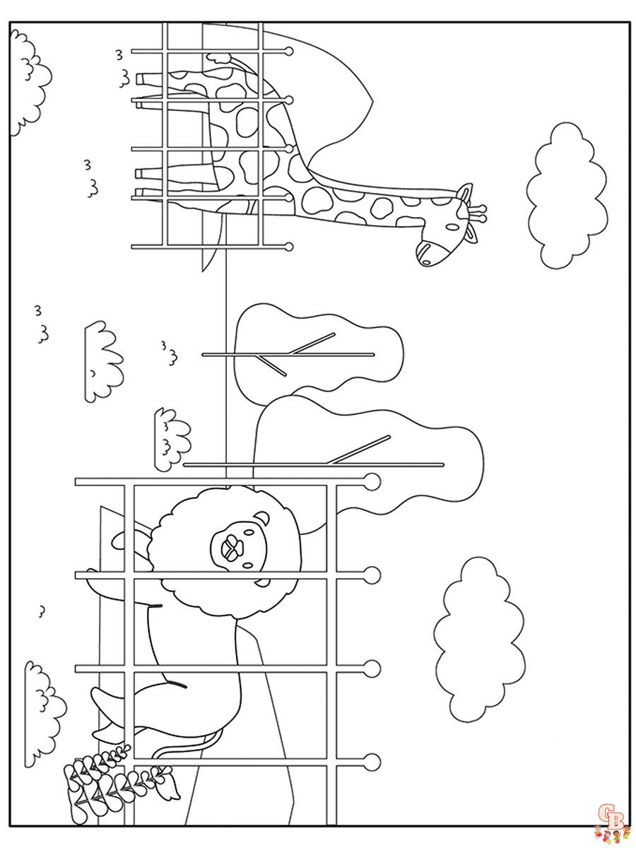 Coloriage Zoo