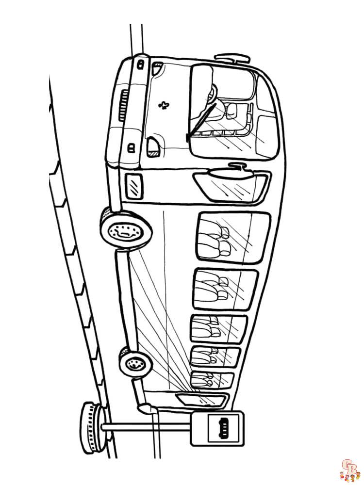 Coloriage bus