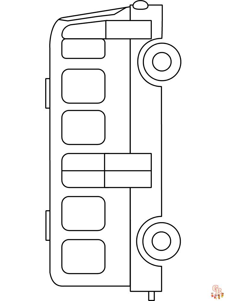 Coloriage bus