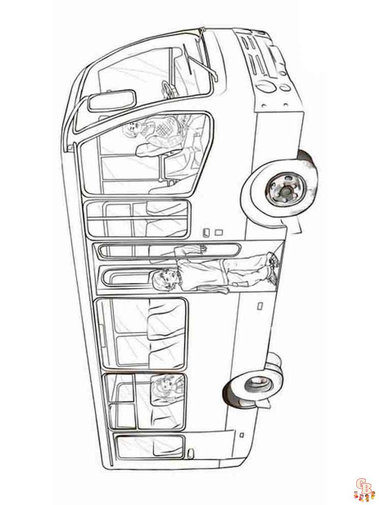 Coloriage bus