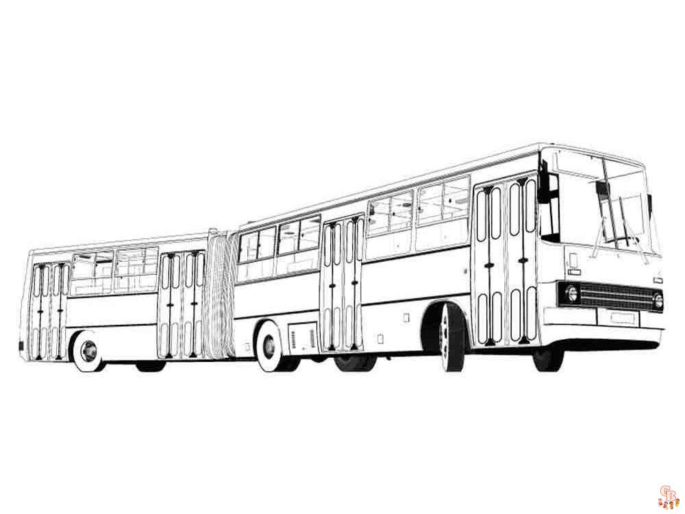 Coloriage bus