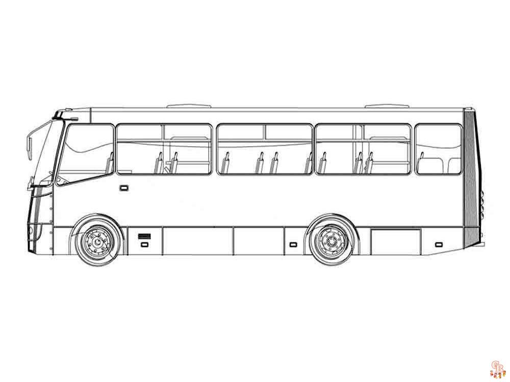 Coloriage bus