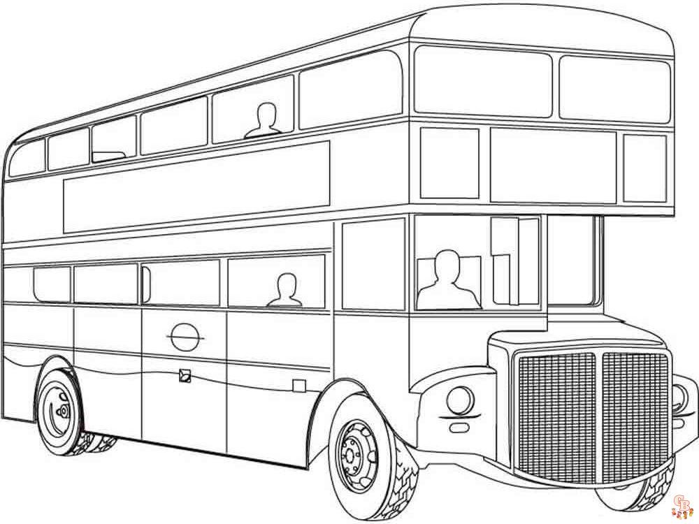 Coloriage bus