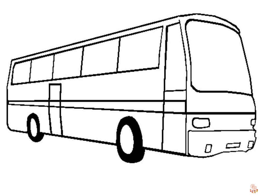 Coloriage bus