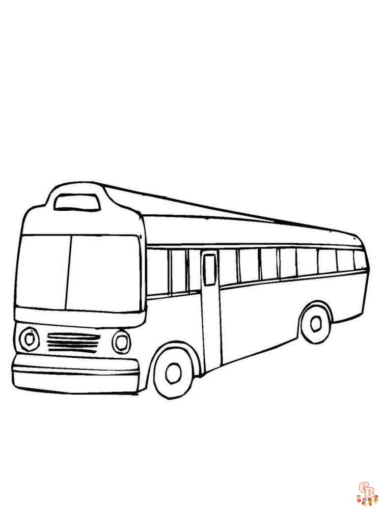 Coloriage bus