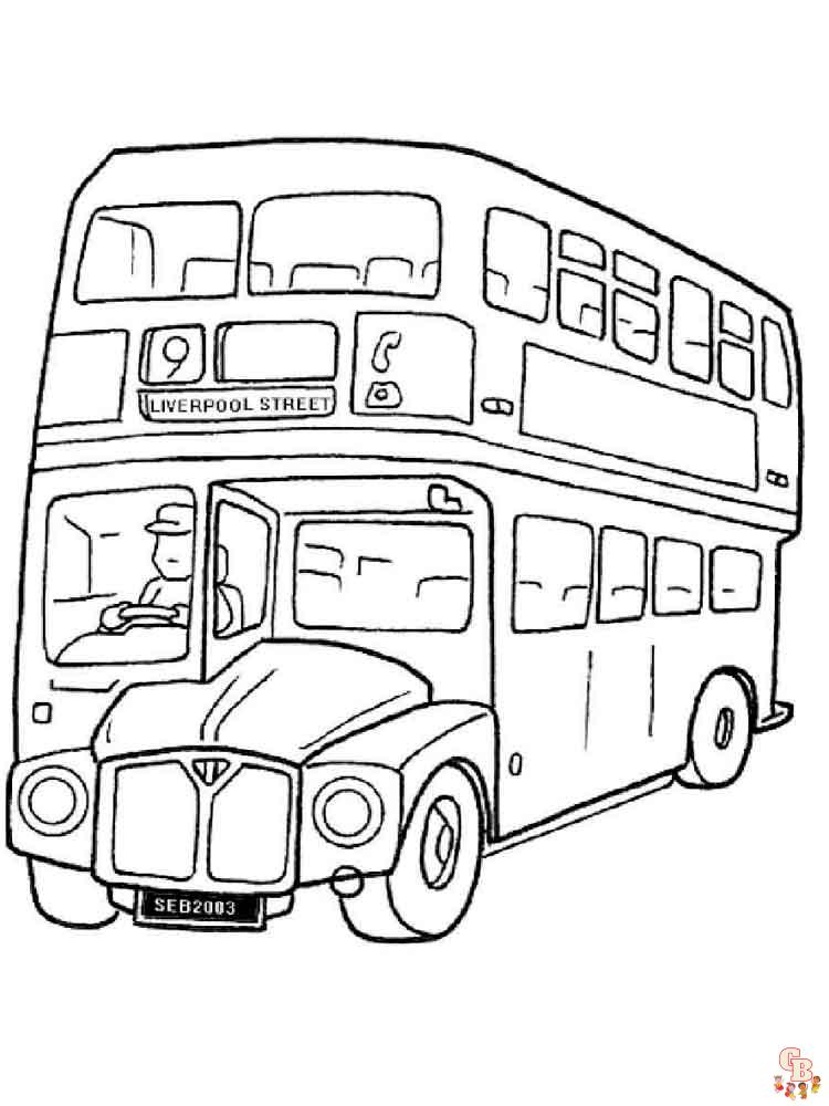 Coloriage bus