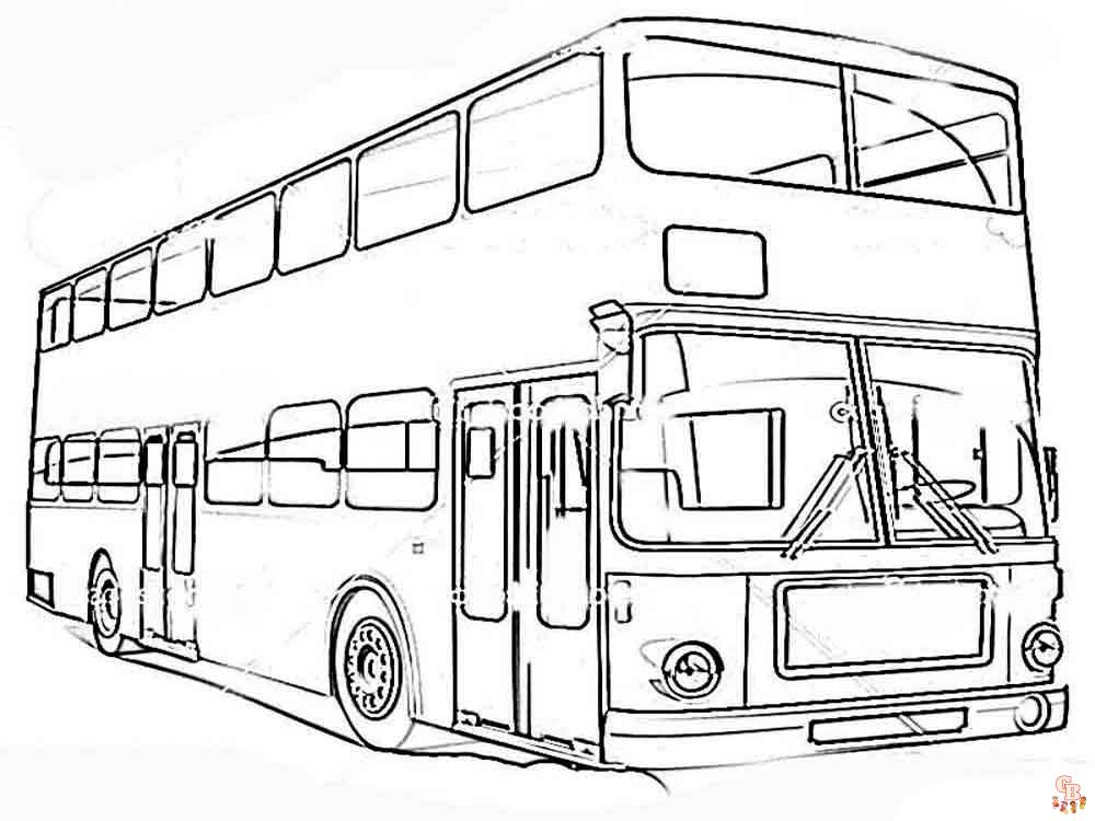 Coloriage bus