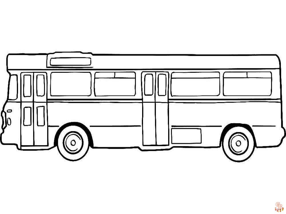 Coloriage bus