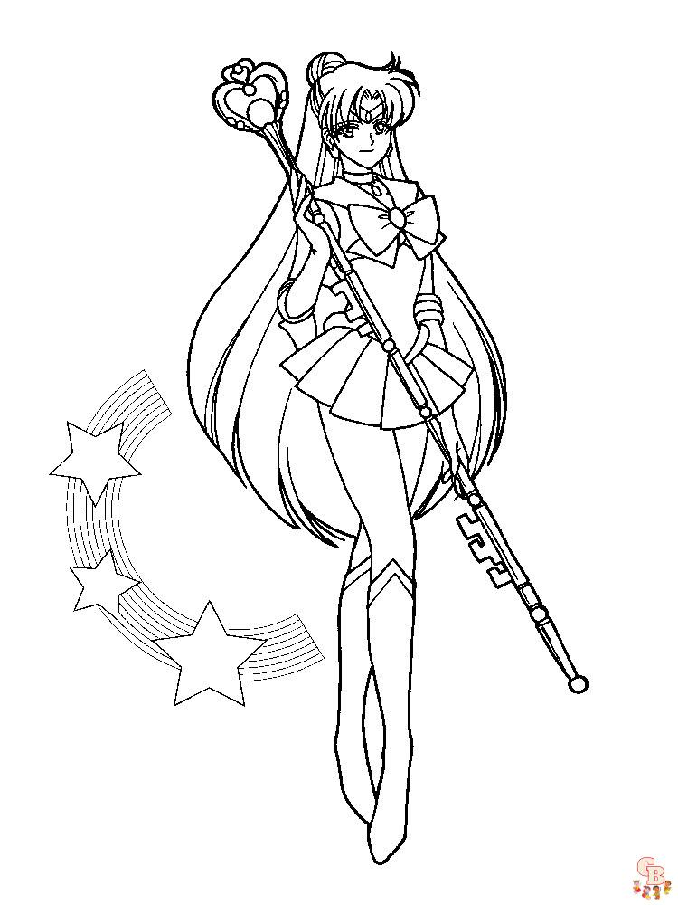 Sailor Moon Coloring Pages