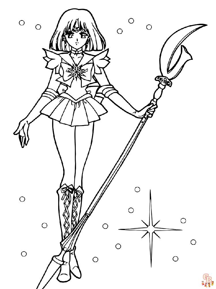 Sailor Moon Coloring Pages