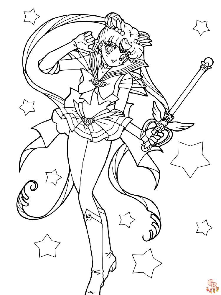 Sailor Moon Coloring Pages