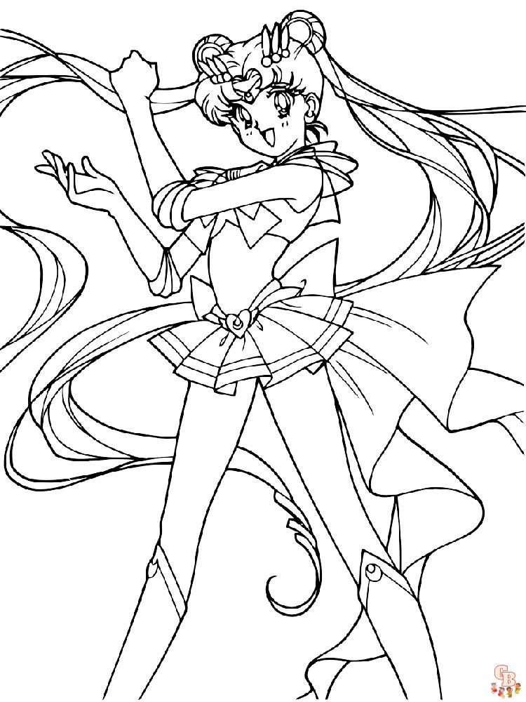 Sailor Moon Coloring Pages