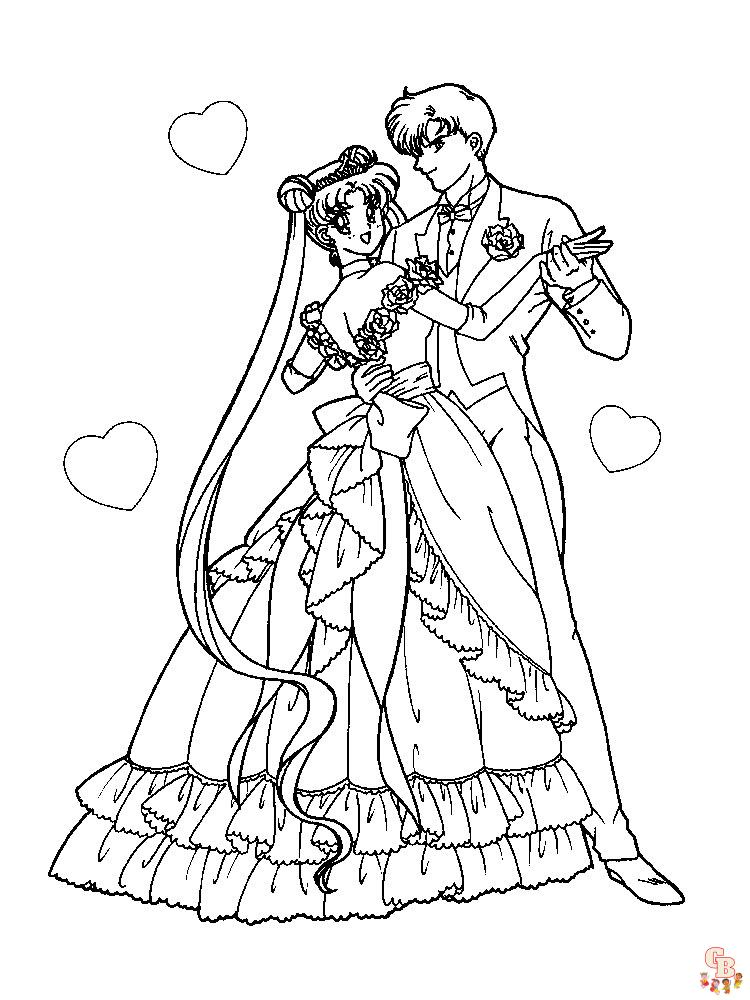 Sailor Moon Coloring Pages