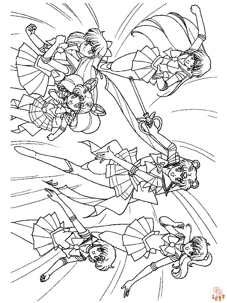 Sailor Moon Coloring Pages