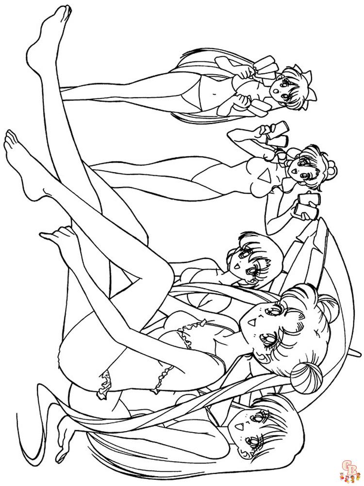 Sailor Moon Coloring Pages