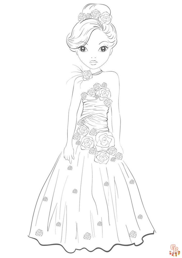 coloriage Top Model