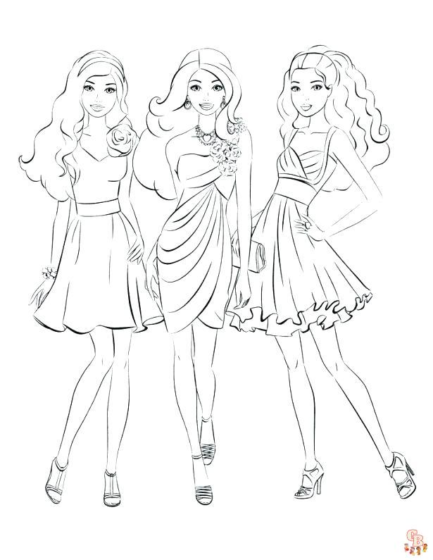 coloriage Top Model